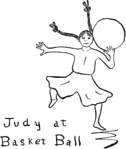 Judy at Basket Ball Judy at Basket Ball